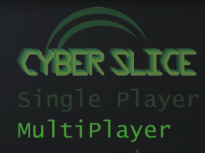 Cyber Slice games golf interactive ui ux video