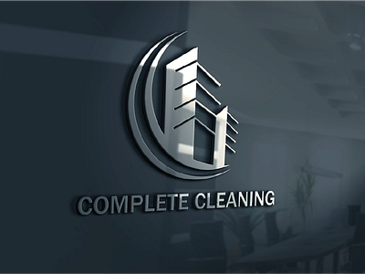 Complete Cleaning brand identity design business company custom logo graphic design home professional real estate real estate business real estate logo redesign unique vector