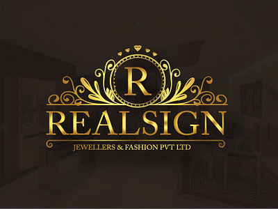 Realsign brand logo business logo company elegant graphic design illustration luxury business logo luxury logo luxury logo design modern professional vector