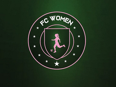 Fc Women football academy football club logo football logo professional football logo soccer logo unique football logo women football logo