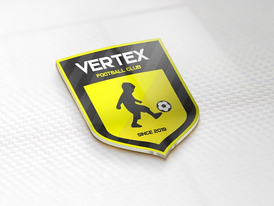 Football logo design crest logo football club football logo footballer graphic design illustration logo design modern player professional shield logo unique youth academy logo youth soccer logo