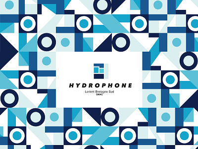 HYDROPHONE - Branding / logo concept blue branding charter graphic concept design design flat graphic graphic design icon illustration illustrator logo logo design logo inspiration vector