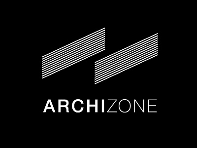 ARCHIZONE - Branding black branding building design graphic design icon illustration illustrator line logo logodesign logotype minimalism office vector