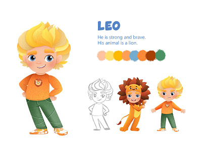 LEO. Character design