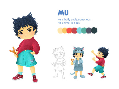 MU. Character design