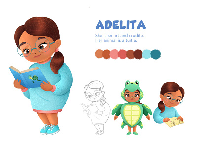 ADELITA. Character design