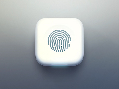 Fingerprint Icon app fingerprint icon ios7