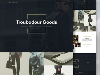 Troubadour - homepage