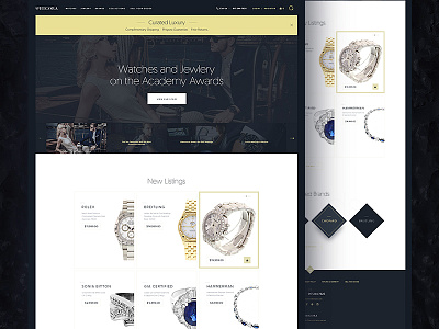 Phigora - Homepage homepage jewlery luxury phigora shop watches web website