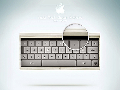 Apple Touch Screen Keyboard