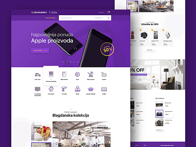 Abrakadabra Redesign abrakadabra ecommerce layout redesign store webshop website