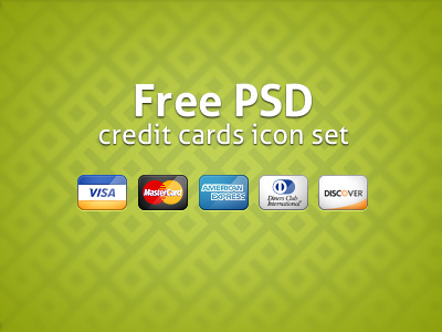 Credit Cards Icons bank credit cards design icon kreativa studio payment photoshop psd