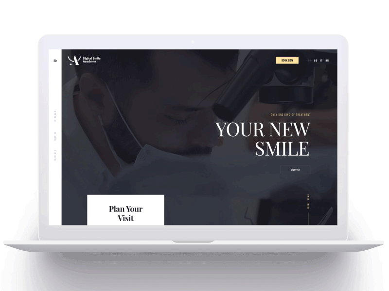 Digital Smile Academy - Menu