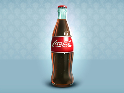 Coca Cola Icon christmas coca cola design icon illustration kreativa studio photoshop