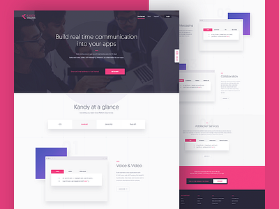 Kandy Developers Landing Page