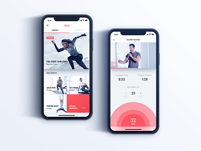 Oyo Fitness - Workouts by kreativa on Dribbble