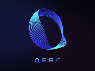 QERA Logo ai artificial intelligence branding cryptocurrency logo logotype machine learning qera