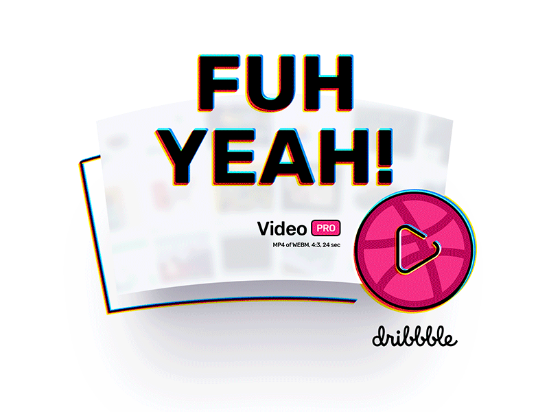 Fuh Yeah! animation dribbble dribbble ball gif upload video