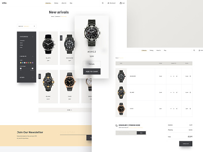 Stile Theme Subpages Variation bigcommerce bootstrap cart checkout ecommerce products stile store watch watches
