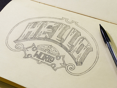 Type exploration drawing lettering typography