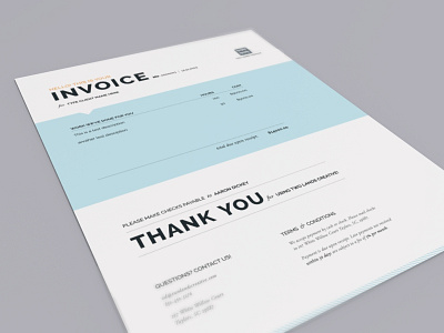 Two Lands Creative Invoice