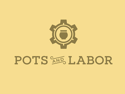 Pots & Labor logo second option