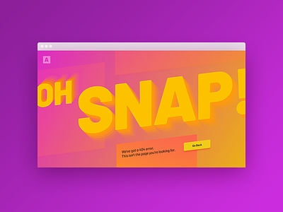 Daily UI Day 008 404 page daily 100 daily 100 challenge daily ui daily ui 008