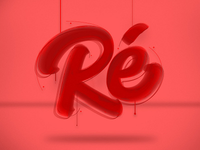 Re illustration lettering lettering challenge typography