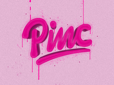 Pinc lettering lettering challenge typography