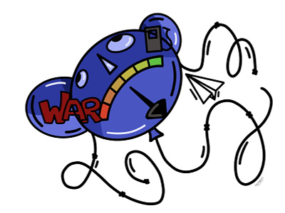 #drawing ✏️ - Critics app design drawing gasoline icon illustration ipad procreate war web