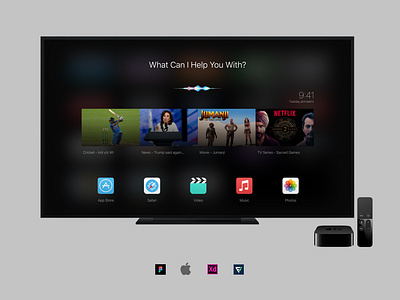 Apple TV UI