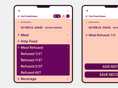 Caremate App - Activity Details