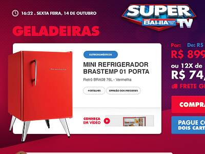 SmartTV App Casas Bahia - Buying