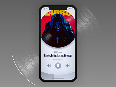 Daily UI #009 - Music Player