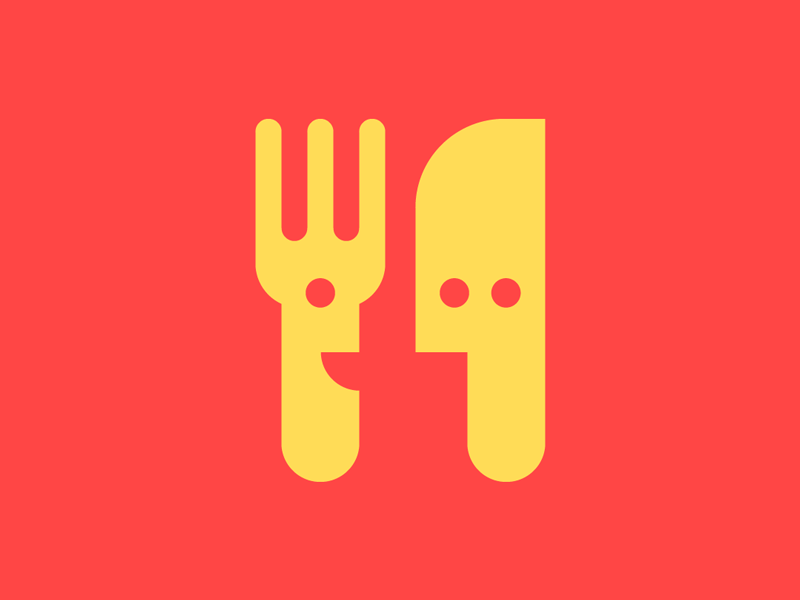 IULM's Foodie Icon youth group snack bar food icon illustration illustrator branding vector logo visual design
