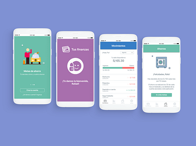 Financial App app design figma ui ux