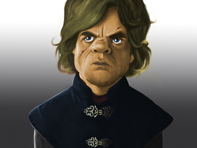 Caricature of Tyrion Lannister a song of ice and fire caricature game of thrones illustration lannister tyrion