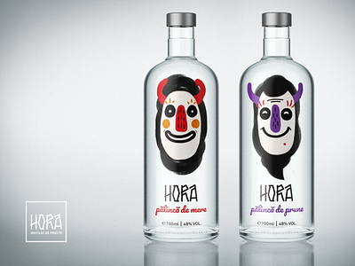 Hora Packaging branding branding concept digital illustration illustration logo