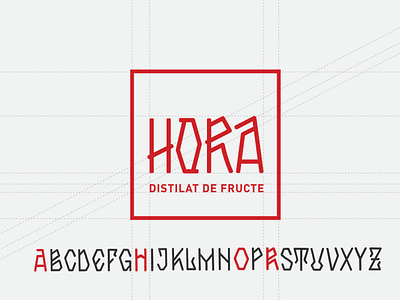 Hora Logo branding concept design typography