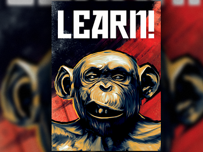Learn poster conceptual digital illustration illustration poster sketch