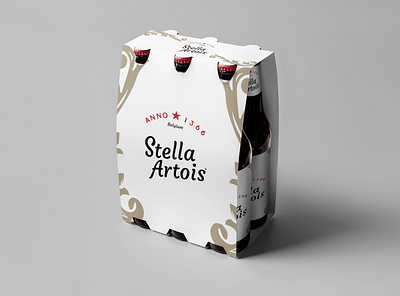 Stella Artois rebranding branding design graphic design illustration illustrator logo