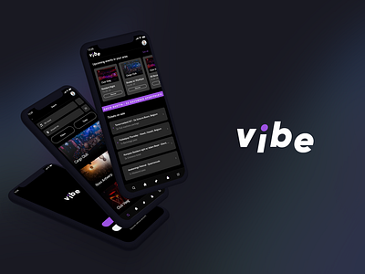 The Vibe mobile application