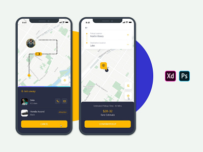 Interaction of Booking a Taxi!