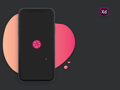 Home Screen- DRIBBBLE App icon loading animation