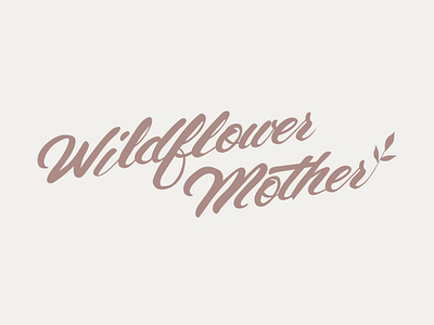 Wildflower Mother Logo