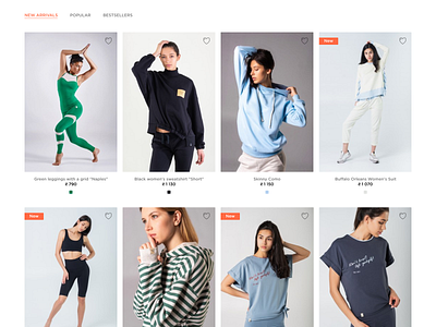 Zen Wear | Redesign e-commerce #2 design designer dress ecommerce leggins redesign shop sport website yoga