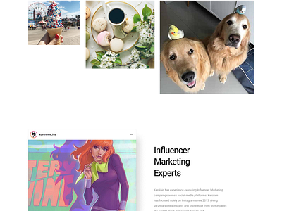 Kerolain | Marketing Agency Website #2 agency landing page agency website design digital marketing marketing minimalism site ui ux website