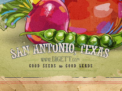 Good Seeds old paper texas texture vegetable