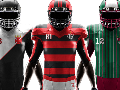 Brazilian NFL Teams brazil design nfl probowl soccer sports superbowl uniforms