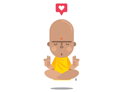 Love Expert adobe digital guru illustration illustrator inspiration instagram like mindfulness mobile social media vector
